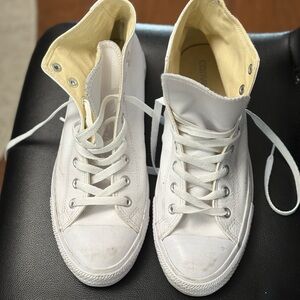 Converse Classic White leather High-Tops